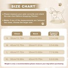 Winter Dog Vest Coat  Hoodie  Sweater Winter Jacket  white 