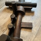 Antique Industrial Wood Foundry Mold Pattern Factory Steampunk 1800s Early 1909s