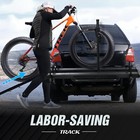 200 Lbs Load 2  Hitch Mounted Carrier Bike Rack Platform For Suvs Cars Truck Van
