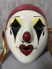 Mask Vintage Art Deco Ceramic Mardi Gras Mask Wall Face