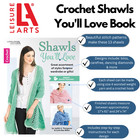 Leisure Arts Crochet Shawls You ll Love Crochet Book  Crochet Book  Crochet