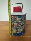 Vintage 1960 s Skotch Kooler Esso Oil Drop Man Usa Happy Motoring Cooler Thermos