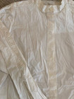 Antique Style Victorian Edwardian Cotton Blouse Vintage 1970s Steam Punk
