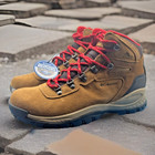 Columbia Women s Newton Ridge Plus Wp Amped Waterproof Hiking Boot Tan Brown New