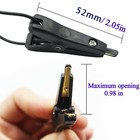 Women Female E-stim Nipples Clamp Breast Stimulation Power Host Set Role Playing