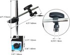 Magnetic Base Stand For Dial Indicator 132lbs 60kg Max Pull Clamping Hole 8mm