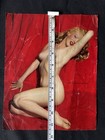 Vintage Marilyn Monroe Rare 1954 Pin Calendar Cover Golden Dreams 
