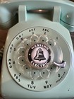 Vintage Western Electric Bell Series 500 Rotary Desk Phone In Mint Green Seafoam