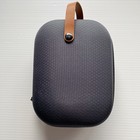 Portable Travel Tea Set Brown Clay Kung Fu Chinese Ceramic Teapot 4 Cups W case