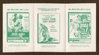 Regent Theater Handbill Flyer Advertisement  Vintage 1962  Alfred Hitchcock