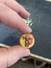 Antique Peters Referee Shells Ammunition Metal Advertising Button Pinback