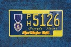 New Mexico Purple Heart License Plate