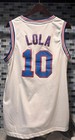 Champion Tune Squad Space Jam Lola  10 Bugs Bunny Basketball Jersey Size Small