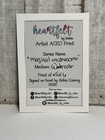 Aceo Original Print Mushrooms  Mushroom Painting Aceo  Heartfelt_by_robin
