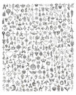 300 Pcs Wholesale Bulk Lots Jewelry Making Charms Mixed Smooth Tibetan Silver   