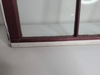 27  X 32   Vintage Window Sash Rare Size Old 6 Pane Frame 1940s Arts Deco Craft