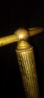 Real Vintage Solid Brass Stand Alone T p  Holder  Shiny Brass  Shiny    Hiney  