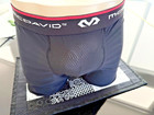Mcdavid  Black Performance Boxers With Flex Cup Pouch Size Large