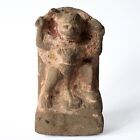 Antique Indian Hindu Sandstone Stele Carving Of Lord Hanuman 14th-16th Century