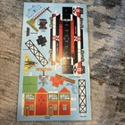 1957 Giant Funtime Books Trains Punch Out Sheet Original Unpunched