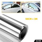 50  Vlt Uncut Roll Window Tint Film 20  X10 ft Feet Car Home Office Glass Silver