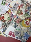 Loose Lot Of Postage Stamps Many From Around The World  Includes Us