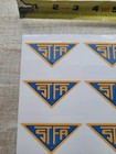 6 Piece S t f a  Decals - Nj State Police - Outside Window 