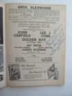 Playbill - Golden Boy - March 1952