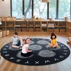 Large Classroom Rugs  Abc Alphabet Educational Area Rug For Kids 6ft Non-slip 