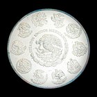 Mexico Silver Libertad 2023 Uncirculated 1 Oz  999 Coin Monster Rainbow Toning