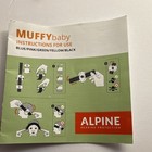 Alpine Muffy Baby Adjustable Headband Ear Muffs With Case Yellow