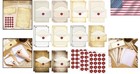 Complete 160 Pcs Retro Writing Stationery Set - 50 Papers   Matching Envelopes