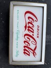 Coca Cola Sign 1960s Vending Machine Plexiglass