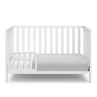 Storkcraft Sunset 4-in-1 Convertible Baby Crib  White