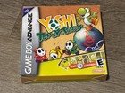 Yoshi Topsy-turvy Nintendo Game Boy Advance Gba  box   Manual Only  No Game