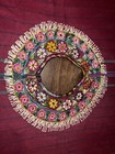 Vintage Handmade Traditional Guatemalan Huipil Top  Floral Embroidered