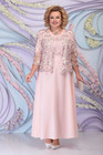 Plis Size Mother Of The Bride Dresses Blush Pink Chiffon Wedding Evening Gowns