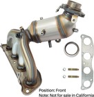  front fortunaflow Exhaust Manifold Catalytic Converter Compatible With Sentra 2