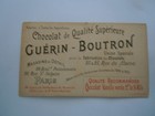 1900s Thomas Edison Vintage French Trade Card Guerin Boutron Usa