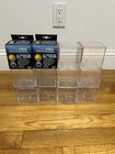 12 Ultra Pro Baseball Display Case Ball Cubes With Cradle Uv Protection Used