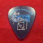 Kiss Guitar Pick Ace Frehley Psycho Circus Tour Circle - Blue