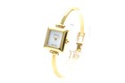 Vintage    Exc 5     Gucci 1900l Gold White Dial Square Women s Quartz Watch Japan
