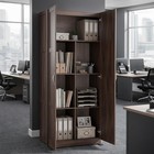Home Office Storage Cabinet Large Capacity Organizer Wooden Bedroom Storage Unit
