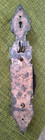 Vintage Victorian Large Cast Brass Door Opener With Thumb Latch-14 3 4 