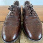 Vintage Johnson   Murphy Men s Aristocraft Wing Tip Dress Shoes 8 Ca