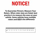 Front Drilled Rotors Brakes Pads For 2009 - 2019 Toyota Corolla Matrix Vibe Xd