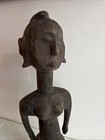 Bamana Senufo Style Standing Female Figure Carved Wood Mali Africa Fertility