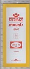 20 Prinz scott Stamp Mounts Clear Strips 265x40mm Us Postal People 2 Packs Deal