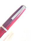 Red Esterbrook Transitional  Fountain Pen  3 Ridge Jewel  2556 Fine Nib   Ex 