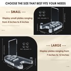 Acrylic Easel Display   plate Stand For Display   adjustable Clear Display Holder   